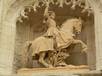  Statue equestre, façade du Musée Lorrain